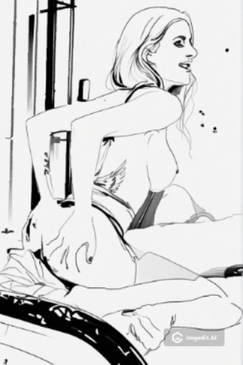 woman facesitting holding her ass