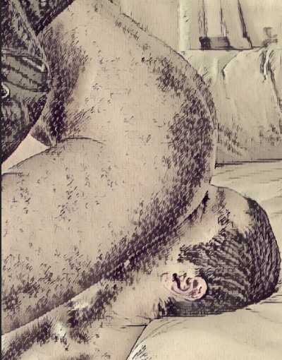 facesitting drawing